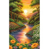 Diamantový obraz Slnečné údolie