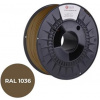 C-Tech Premium Line tlačová struna (filament), PLA, 1,75mm, perleťová zlatá 3DF-P-PLA1.75-1036