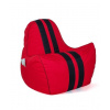 Ferrari červeno-černá taška Sako pouffe XXL 140 x 100 cm
