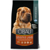 Cibau Sensitive Lamb Medium/Maxi 2x12+2kg Promo krmivo pre psov