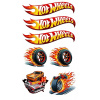 CUKROVÁ TLAČ jedlý obrázok na tortu Cukrová hmota HOT WHEELS AUTÁ AUTO + TEXT 2