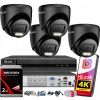Monitorovací set 8MPx 4K HiLook od Hikvision, 4 AHD kamery, 2TB disk