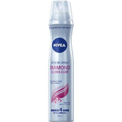 Nivea Hair Care Styling Diamond Gloss Care lak na vlasy 250 ml
