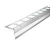 BP9/1 balkónová lišta ACARA, nerez V2A s odkvapničkou a drenážou, 22 mm, 110 mm, 2,5 m