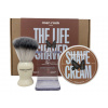 Men Rock London Darčeková sada holiacej starostlivosti Sandalwood (Shaving Gift Set)