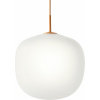 Závesná lampa Rime 45 cm oranžová