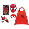 Kostým pre chlapca- Spider-Man Cloak-Man Outfit + Spiderman Mask pre loptu (Spiderman kostým Spiderman kostým 3in1)