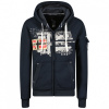 GEOGRAPHICAL NORWAY mikina pánska FOHNSON MEN 007 nadmerná veľkosť M tmavo modrá