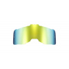 Náhradné polykarbonátové sklo na okuliare LS2 Aura Goggle Visor Iridium Žlté