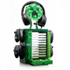 Minecraft PS5 XBOX NINTENDO LOGO STOJAN PODSTAVKA 4 PADY HRY HEADSET LOCKER