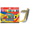 Colorino Kids Twist-Up farebné mäkké voskovky 12 ks