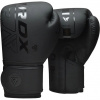 boxerské rukavice RDX F6 Kara černé 14 oz