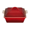 Le creuset zapekacia misa s poklopom Farba: Červená