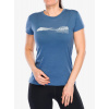 Merino tričko dámske Sensor Merino Air Hills SS Tee - riviera blue