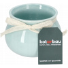KOTARBAU Keramický kvetináč KOTARBAU Round Mint Zelená Planter 17 cm