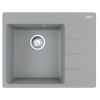 Franke fragranit drez CNG 611-62 TL/2 š.kameň 620x500,sifón FRA 114.0637.502