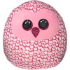 Ty Squish a Boos růžová y ružová sova 30 cm