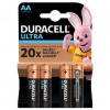 DURACELL Ultra AA, LR06, 1.5V, blister 4ks ULR6X4