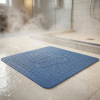 Protiskluzová podložka do sprchy modrá KLEINE WOLKE Foot 55 x 55 cm