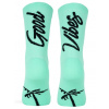 Pacific and CO Performance Socks good vibes turoquoise ponožky Velikost: S/M