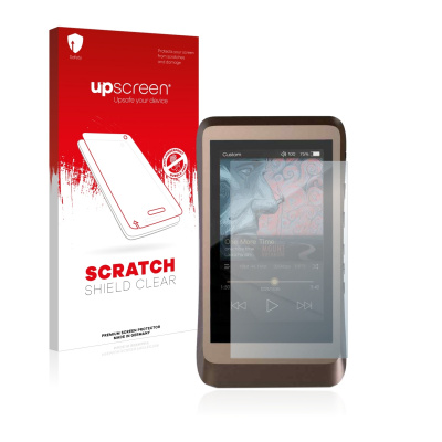 Čirá ochranná fólie upscreen® Scratch Shield pro iBasso DX120 (Ochranná fólie na displej pro iBasso DX120)