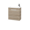 Dreja Skrinka pod umývadlo HOST SZD 50 - D17 Colorado / Úchytka T01 / D17 Colorado / Levé