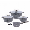 Sada hrncov - Sada hrncov mramoru hrnce indukčné zl-7076 (Sada hrncov - Sada hrncov mramoru hrnce indukčné zl-7076)