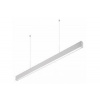 GTV Závěsné svítidlo LED LIVIA, 40 W, 3600 lm, AC 220–240 V, 50–60 Hz, 100°, RA>80, IP20, AL/PC, 4000 K, 120 cm, bílé