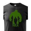 Detské tričko - Hulk, Barva Černá, Velikost 158 cm/12 roků Bezvatriko.cz 0131