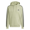 adidas Essentials Fleece 3-Stripes pánska mikina Tent Green 2XL