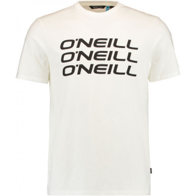 O'Neill LM TRIPLE STACK T-SHIRT biela,čierna Pánske tričko S