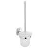 Aqualine RUMBA WC kefa závesna, mliečne sklo, chróm RB108