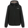 Karrimor Padded Hooded Jacket Womens Black/Grey 14 (42)