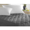 XPOSE® Prešívaný chránič matraca - tmavo sivý 180x200 cm, Prešívaný