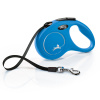 flexi New Classic vôdzka S, modrá, 5 m - Vôdzka: dĺžka 5 m