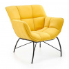 Halmar Kreslo Belton, žltá