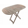 Skladací stôl DIVERO Vintage - 85 cm