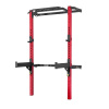 HMS Skladací posilňovací klietka - Power Rack KLT23 červená