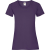 Fruit of the Loom Tričko Lady-Fit Valueweight T, krátký rukáv, dámské COT16137235003-purple L Purpurová