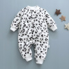 Detská kombinéza - Oblečenie pre novorodencov 0-12 mesiacov Casual Bavlna (Jesenné a zimné oblečenie pre deti 59 bb)