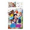 Halantex bavlna obliečky Lego Friends motív Good Vibes 70x90 140x200