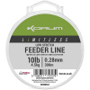KORUM Limitless Low Stretch Feeder Line 300 m 0,28 mm 4,5 kg