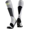 Detské lyžiarske ponožky X-Socks Ski Discover OTC Jr - rhino grey/canary 27-30