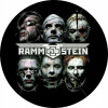 CUKROVÁ TLAČ jedlý obrázok na tortu Cukrová hmota RAMMSTEIN HARD ROCK ROCK N ROLL