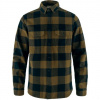 Fjällräven Övik Heavy Flannel Shirt M, Veľkosť S, Farba WOOD BROWN-DARK NAVY