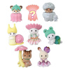 Epoch Toys Sylvanian Families Mini-Figures Forest Fairy Baby Friends Surprise Taška 5 cm Display (16)