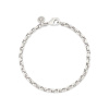 EMF Luna Link Bracelet Colour: Silver, Size: 8 inch / 20.3 cm