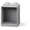 LEGO Brick 4 závesná polica šedá