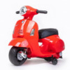 Detská elektrická motorka Baby Mix Vespa červená Červená