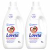 Lovela Baby Sada hypoalergénneho odstraňovača škvŕn na pranie pre deti 2 x 1L